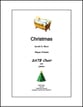 Christmas SATB choral sheet music cover